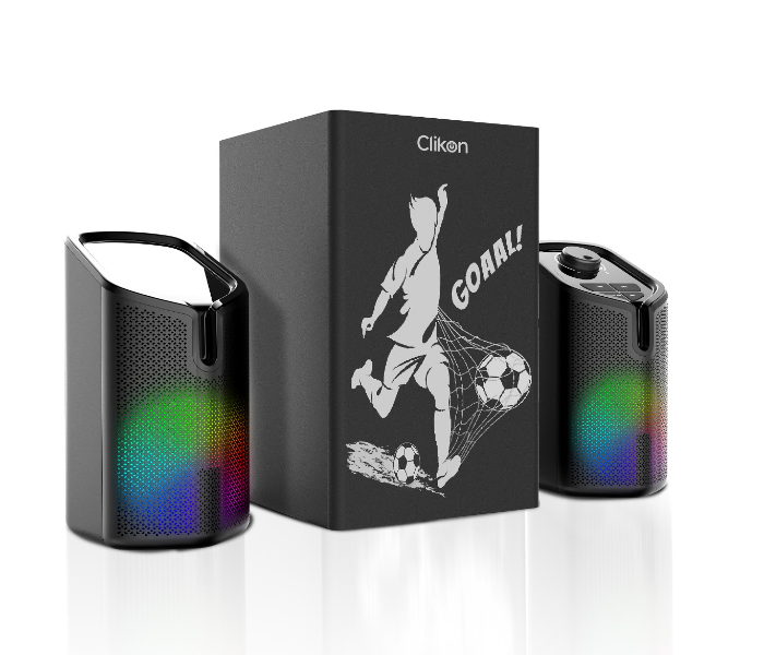 Clikon CK856 8000Watts 2.1 Multimedia Speaker - Black - Zoom Image