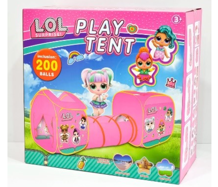 Reetoys 995-5011C Lol Play Tent Large With 200 Pieces Ball Activity Toy For Kids - Zoom Image