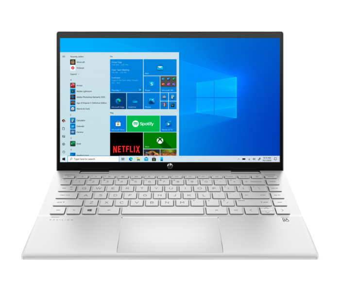 HP 40M22EA 14-dy0016ne Pav x360 14 Inch FHD Intel Core i3-1125G4 Processor 4GB DDR4 RAM 256GB SSD Intel UHD Graphics Windows 10 Home - Silver - Zoom Image 1