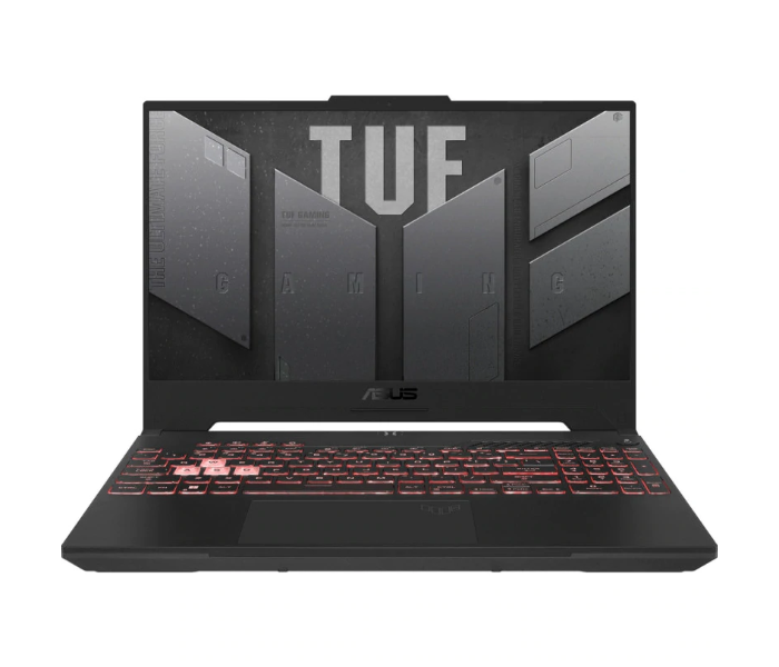 Asus FA507RE-HN031 TUF A15 Gaming Laptop 15.6 Inch FHD AMD Ryzen 7-6800H Processor 16GB RAM 512GB SSD 4GB NVidia GeForce RTX 3050Ti Graphics DOS - Mecha Gray - Zoom Image 1