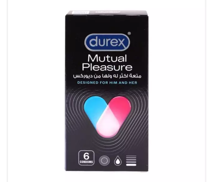 Durex 6 Pieces Mutual Pleasure Condoms - Zoom Image