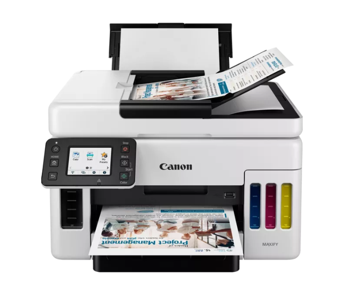 Canon Maxify GX6040 Megatank Printer - White - Zoom Image 3