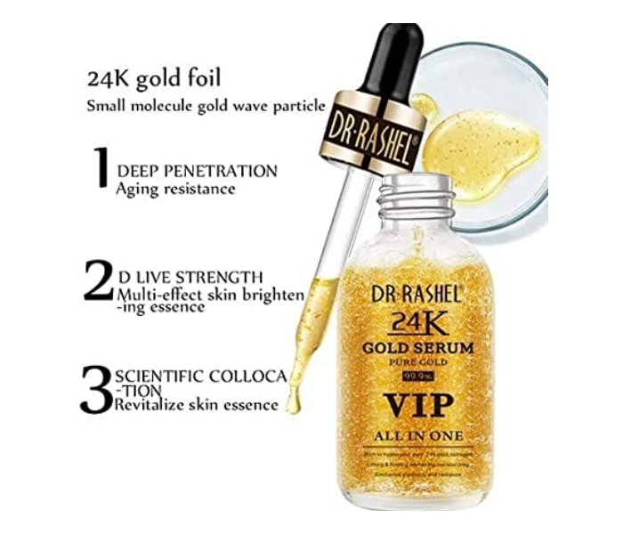 Dr. Rashel VIP 24k Gold Serum All In One for Glowing Skin - Zoom Image 4