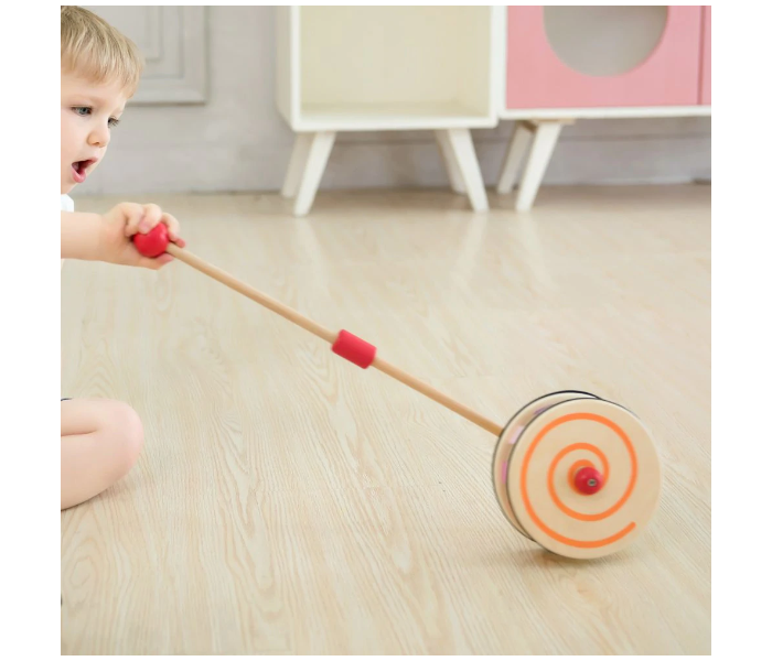 Classic World 2216 Wooden Rainbow Roll Toy for Kids - Zoom Image 6