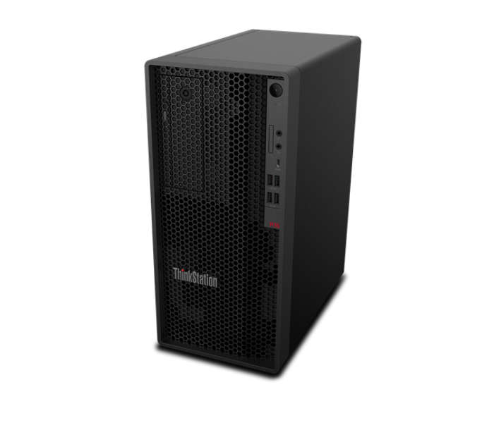 Lenovo 30E3000MAX Think Station P350 TWR Intel Core i7-11700 Processor 8GB DDR4 RAM 512GB SSD Intel UHD Graphics 750 Windows 10 Pro 64 - Black - Zoom Image 5