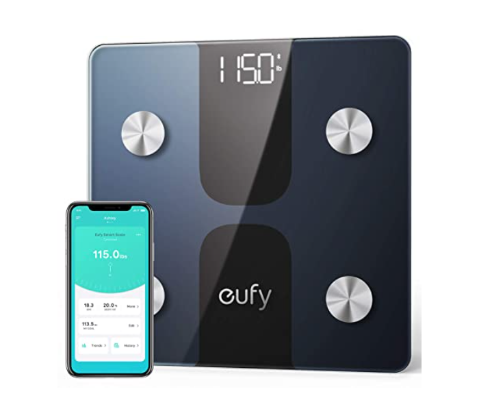 Anker T9146H11 Eufy Smart Weighing Scale C1 B2B - Black - Zoom Image 1