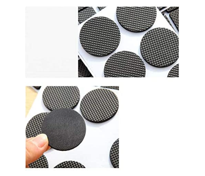 Galaxy 90 Pieces Adhesive Rubber Furniture Feet Floor Protector Pads - Zoom Image 4