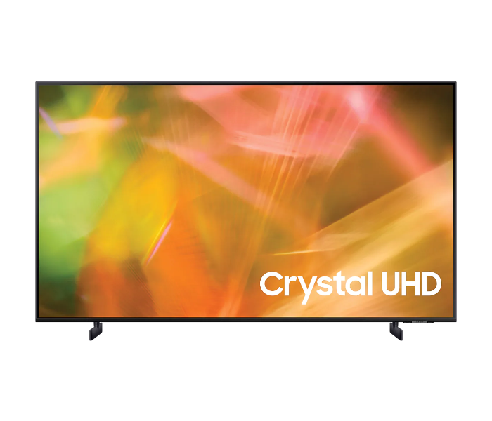 Samsung 55AU8100 55 Inch Crystal UHD 4K Smart TV - Black - Zoom Image 1