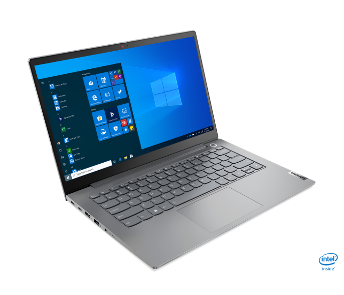 Lenovo 20VD000PAK NoteBook ThinkBook 14 14 Inch FHD Intel Core i5 1135G7 Processor 8GB DDR4 RAM 1TB HDD 2GB NVIDIA GeForce MX450 GDDR6 DOS - Silver - Zoom Image 3