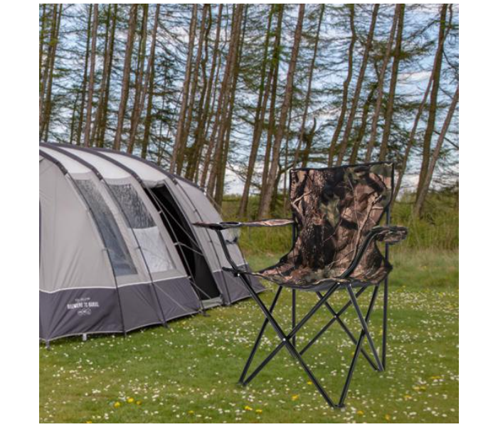 Royalford RF10132 Camping Chair - Black - Zoom Image 2