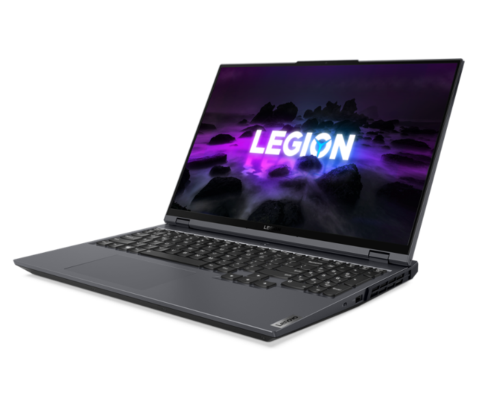 Lenovo 82JQ00H4AX Legion 5 Pro 16ACH6H 16 Inch WQXGA AMD Ryzen 7 5800H Processor 32GB DDR4 RAM 1TB SSD 8GB NVIDIA GeForce RTX 3070 GDDR6 Graphics Windows 11 Home 64 - Grey - Zoom Image 1