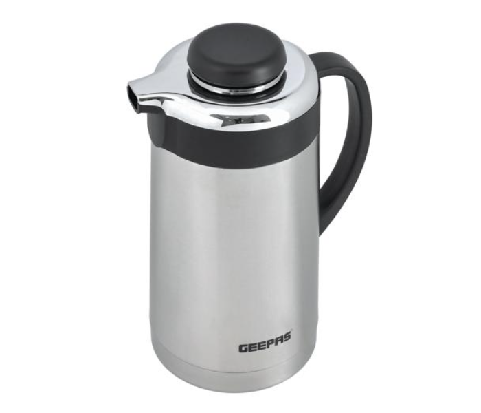 Geepas GVF27016 1.3 Litre Stainless Steel Vacuum Flask - Silver and Black - Zoom Image 5