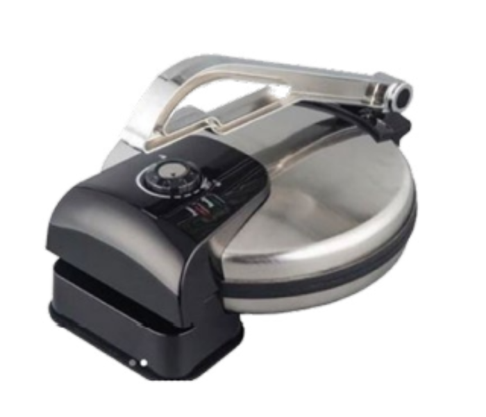 Mebashi ME-RM102-S 1600 Watts Electric Roti Maker - Black and Silver - Zoom Image