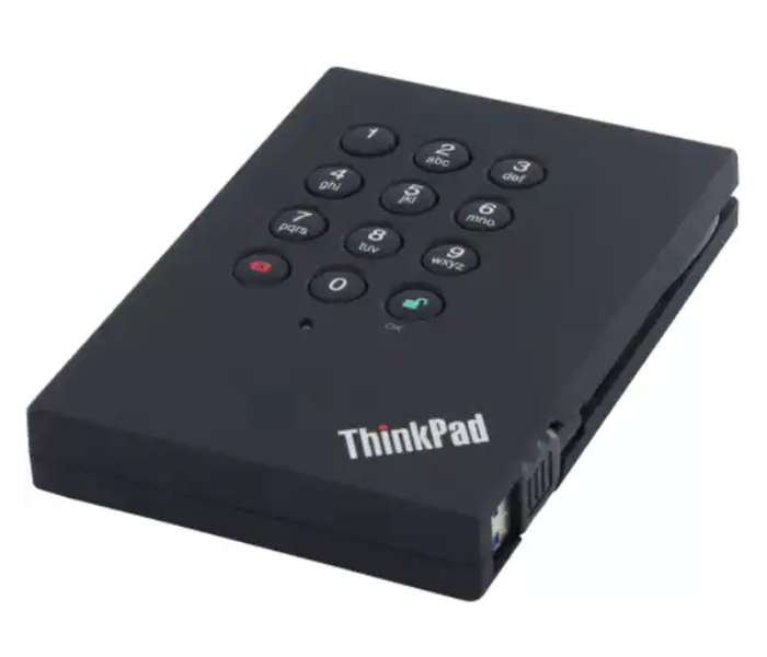 Lenovo 0A65621 ThinkPad USB 3.0 Portable Secure 1 TB Hard Drive - Zoom Image 2