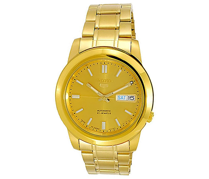 Seiko SNKK20J1Q Analog Watch for Men - Gold - Zoom Image 1