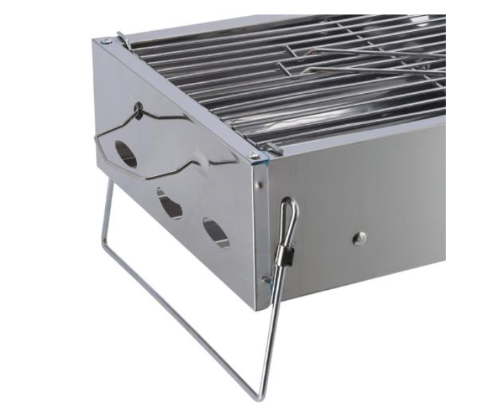 Royalford RF10361 Stainless Steel Barbeque Stand with Grill - Silver - Zoom Image 2