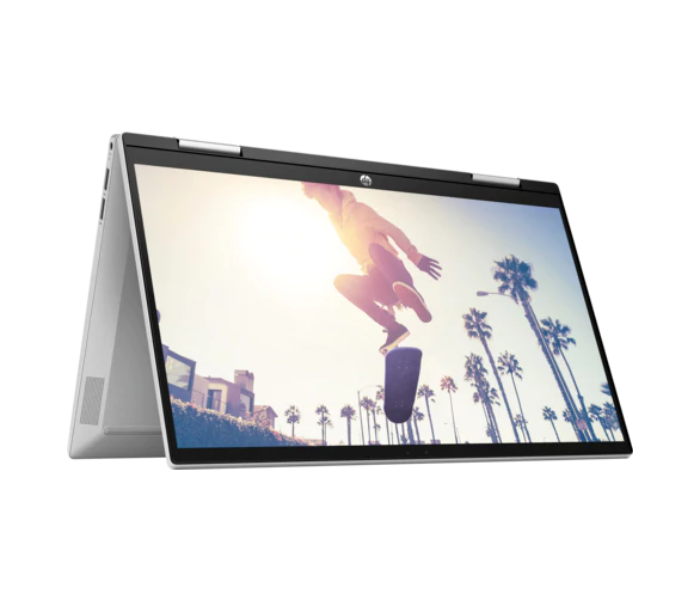 HP PAVILION X360  14-DY1003NIA-594S1EA-SLV 14 Inch FHD Intel Core i5 11557G7 Processor 8GB RAM 512GB SSD Intel Iris Graphics Windows 11 Home - Silver - Zoom Image 4