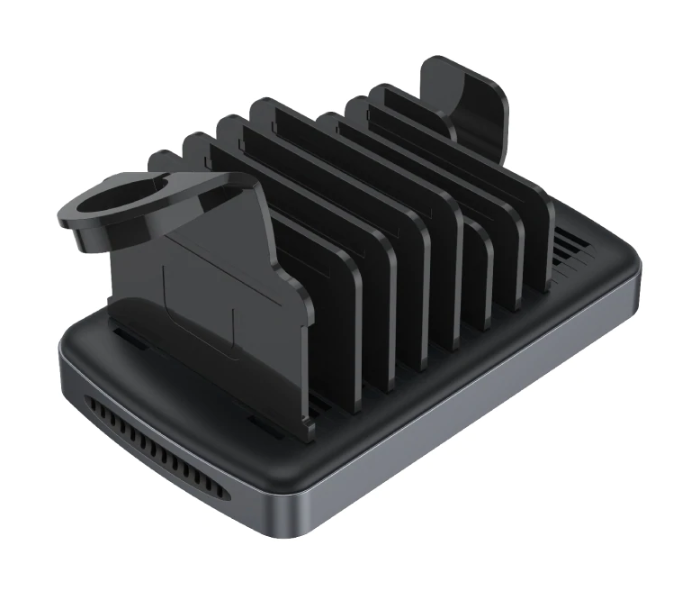 Unitek P1207A 120W USB 6-Port Charging Station with Power Adapter - Black - Zoom Image 4