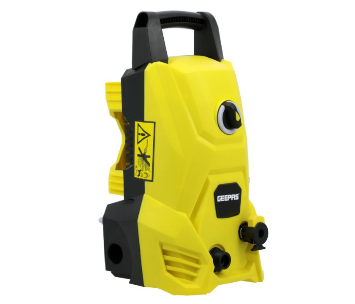 Geepas GCW19029 Portable High Pressure Car Washer - Yellow and Black - Zoom Image 2