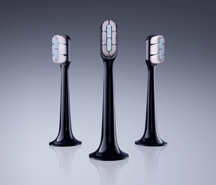 Xiaomi Mi Electric Toothbrush T700 Replacement Heads - Black - Zoom Image 1