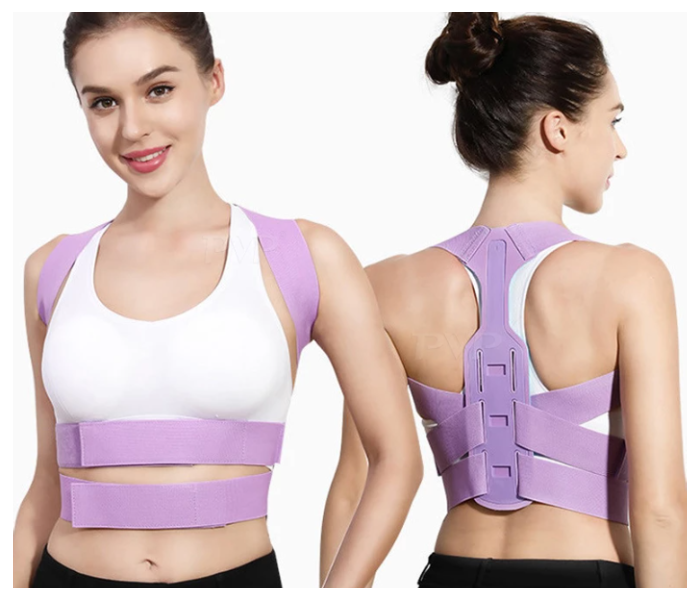 RMN Combo of 3 Pieces Adjustable Postural Correction Strap for Back Large/XL for Women - Zoom Image 1