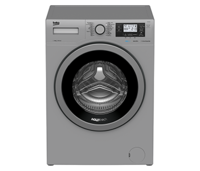 Beko WTE1014S Freestanding Washing Machine - Silver - Zoom Image 1