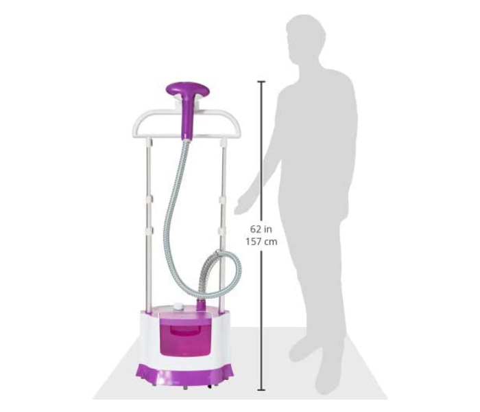 Mebashi ME-GST1001 1800 Watts 2.5 Litre Garment Steamer - Pink - Zoom Image 5