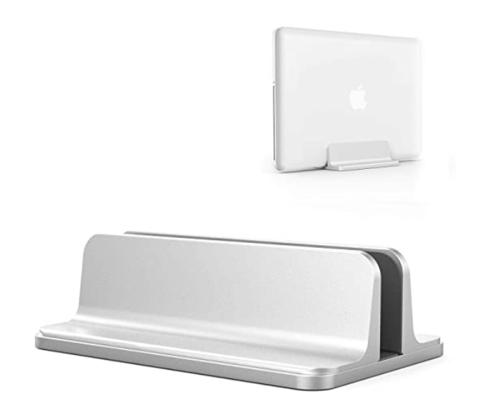 Galaxy Adjustable Desktop Stand Laptop Holder - Grey - Zoom Image 2