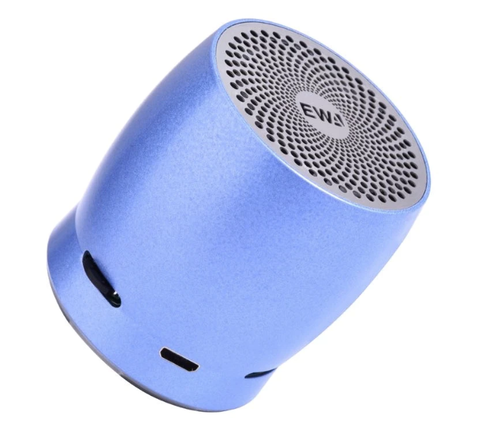 Ewa A1 Bass Soud MP3 Player Stereo Portable Bluetooth Speakers - Blue - Zoom Image 1