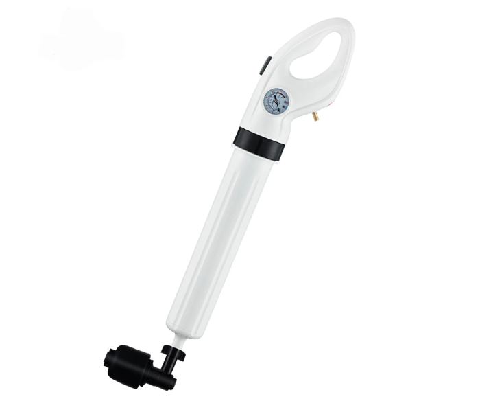 High Pressure Air Drain Blaster Pump Cleaner - White - Zoom Image 1