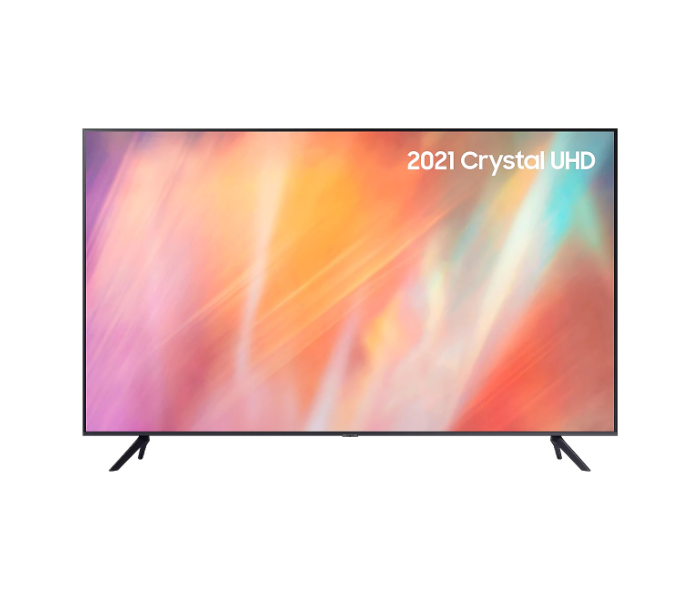 Samsung 65AU7100 65 Inch UHD 4K HDR Smart TV - Black - Zoom Image 1