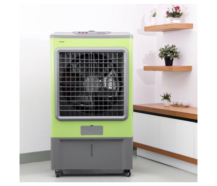 Olsenmark OMAC1814 75L Evaporative Air Cooler – Green and Grey - Zoom Image 2