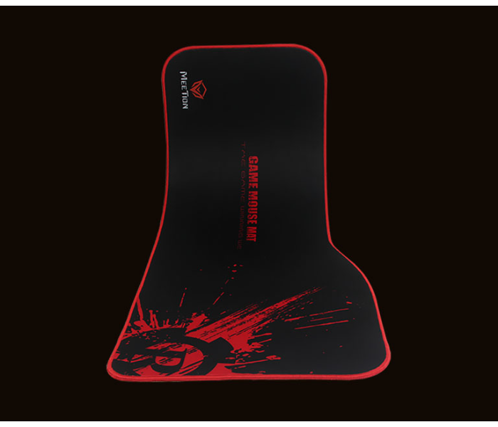 Meetion MT-P100 Rubber Longer Gaming Mouse Pad - Black - Zoom Image 5