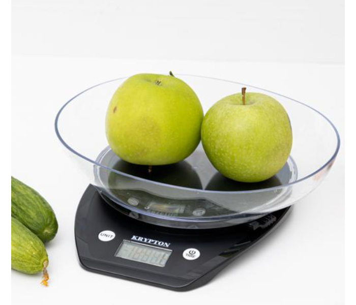 Krypton KNKS5336 Digital Kitchen Scale - Black - Zoom Image 2