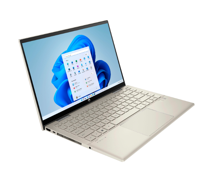 HP 4P8P1UA 14M-DY1033DX Pavilion Touch Screen X360 2-in-1 14 Inch FHD Intel Core i5-1155G7 Processor 8GB RAM 512GB SSD Intel Iris Xe Graphics Windows 11 Home - Silver - Zoom Image 3