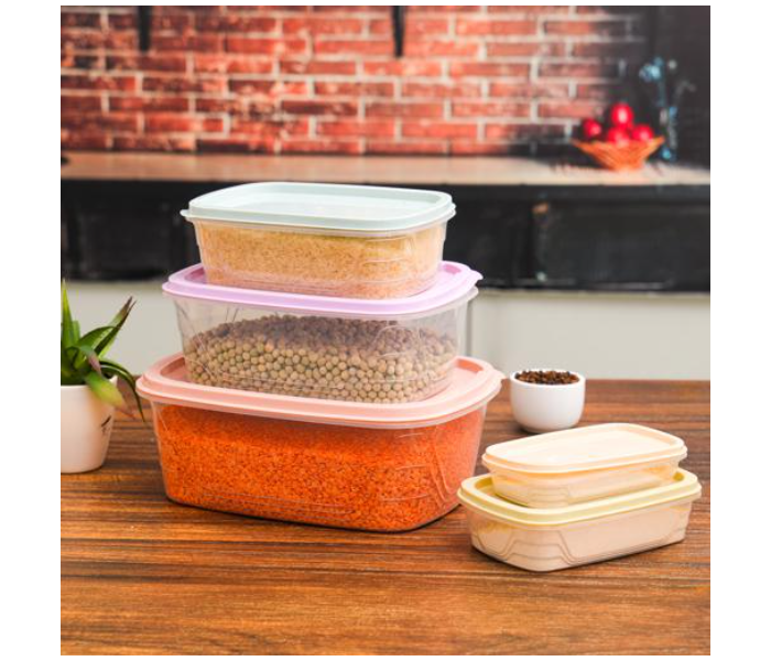 Royalford RF10240 5 Piece Plastic Storage Container Set - Zoom Image 2