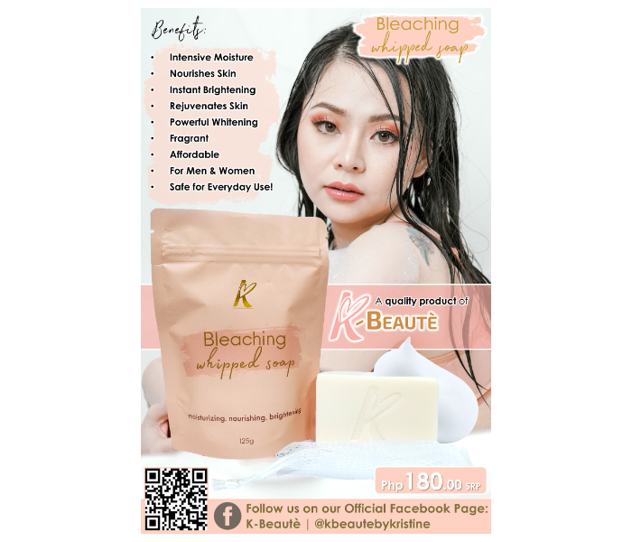 K-Beaute KBWSP01 125g Whipped Soap - Zoom Image 1