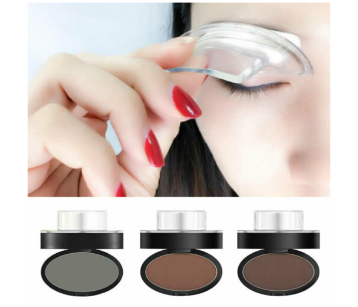 Generic Eyebrow Powder Seal Lazy Quick Brow with Eyebrow Stamp - Zoom Image 2