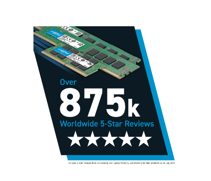 Crucial 16GB DDR4 2666 UDIMM RAM - Zoom Image 2