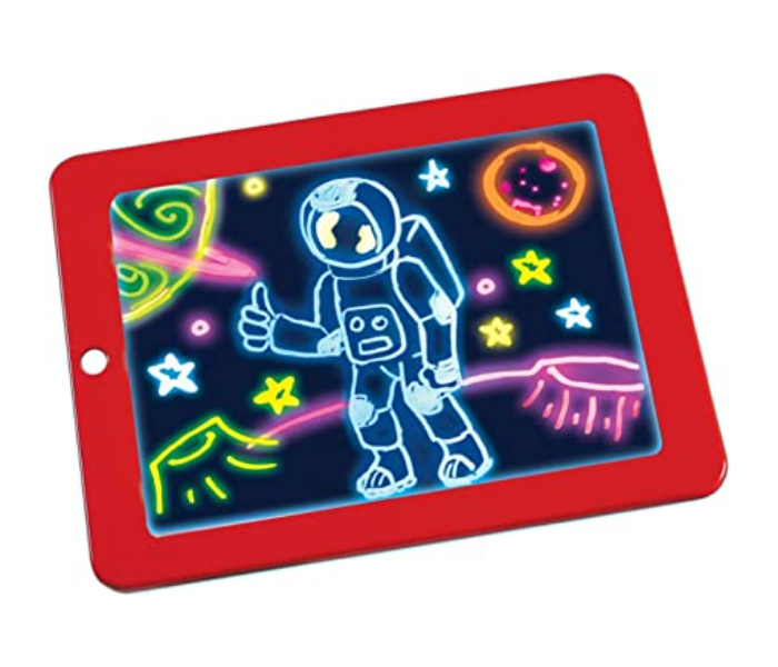 Generic Magic Pad Light Up Write LED Board, Learning Tablet Colorful Effects - Zoom Image 3