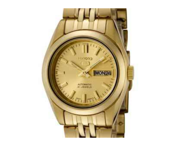 Seiko SYMA38J1Q Stainless Steel Automatic Analog Watch for Men - Gold - Zoom Image