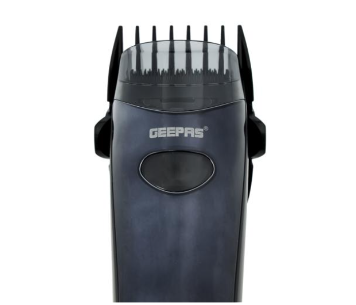 Geepas GTR56050 Digital Rechargeable Vacuum Hair and Beard Trimmer  - Black - Zoom Image 7