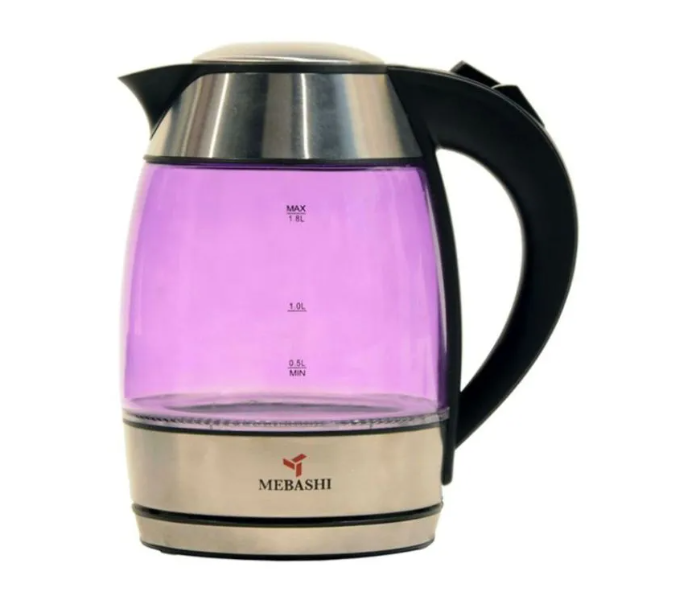 Mebashi ME-KT1101GPP 1850 - 2200 Watts 1.8 Litre Electric Kettles - Purple - Zoom Image