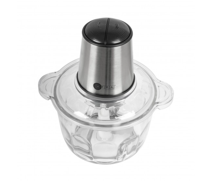 Afra AF-400CHSS Chopper 400 Watts 2.5 Litre Glass Jar - Silver - Zoom Image 3