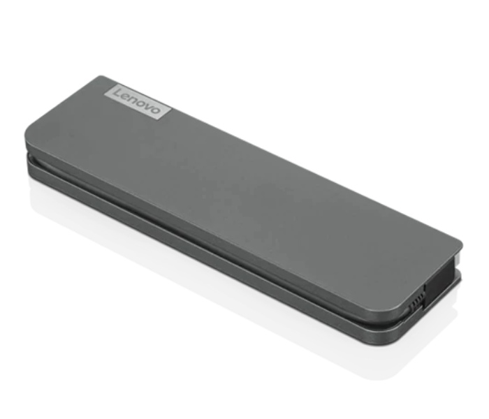 Lenovo 40AU0065UK USB-C Mini Dock UK - Black - Zoom Image 1