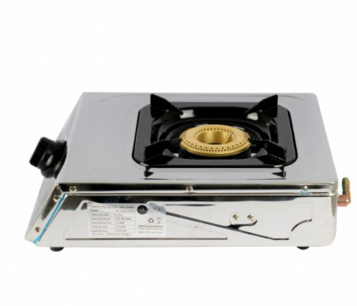 Afra AF-0001GSSS Single Burner Gas Stove - Silver - Zoom Image 2