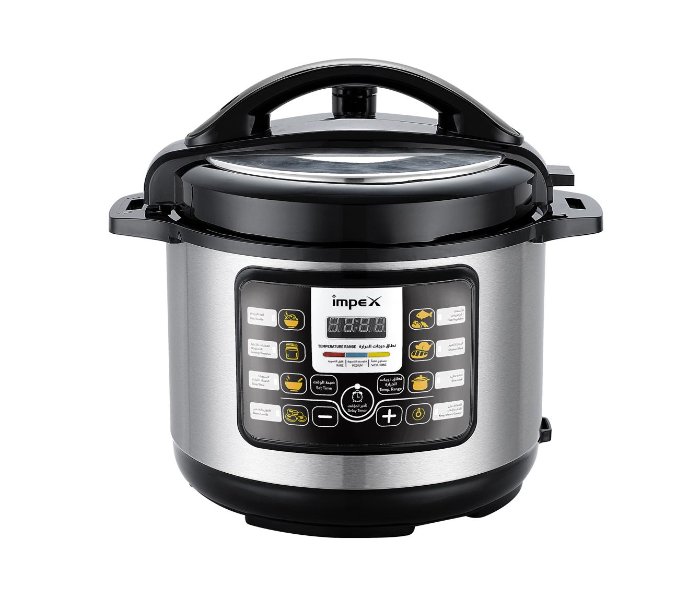 Onix OEPC 6 Litre 1000 Watts Electric Cooker - Silver and Black - Zoom Image 1