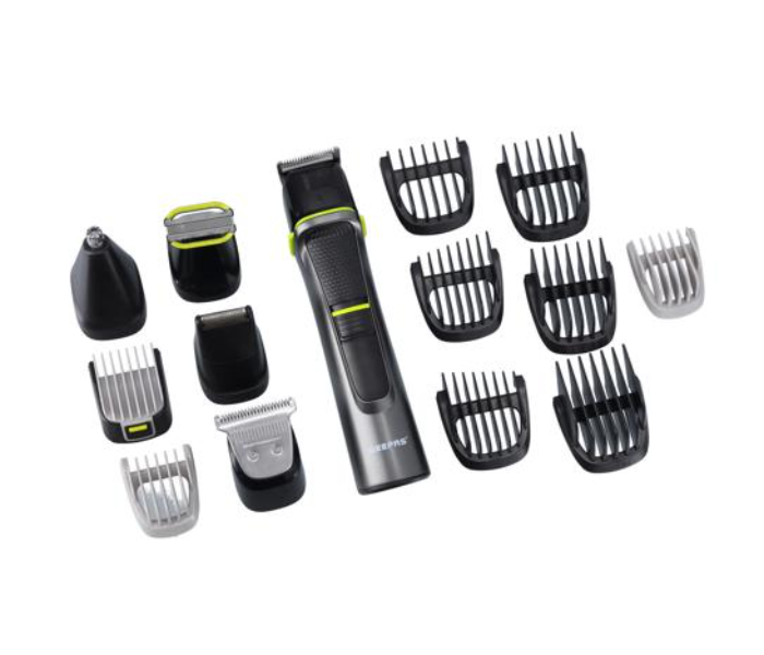 Geepas GTR56026 14-in-1 Grooming Kit - Black - Zoom Image 1