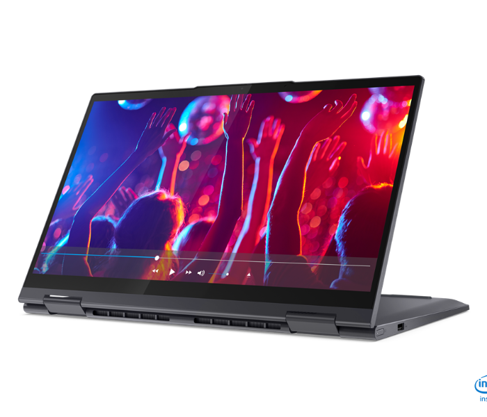 Lenovo 82BH00JXAX Ideapad Yoga 7 14ITL5 14 Inch FHD Intel Core i7-1165G7 Processor 16GB DDR4 RAM 1TB SSD Integrated Intel Iris Xe Graphics Windows 11 Home 64 - Grey - Zoom Image 2