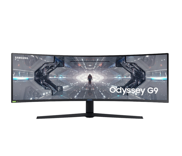 Samsung LC49G95T Odyssey 49 Inch QLED 4K G9 Gaming Monitor - Black - Zoom Image 1